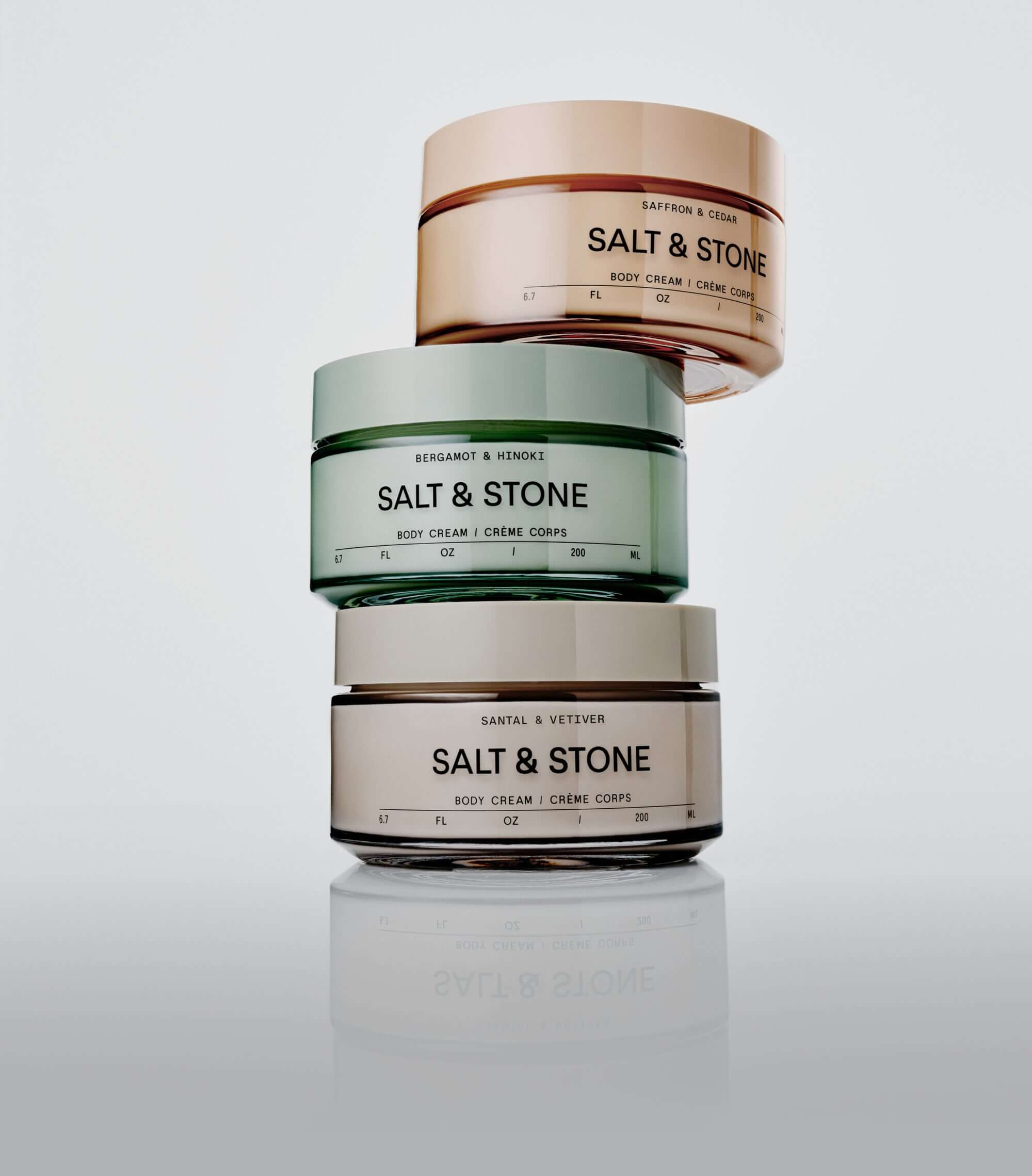 Salt & Stone Body Cream - Bergamot & Hinoki
